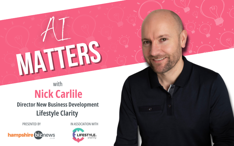 AI Matters banner with Nick Carlile