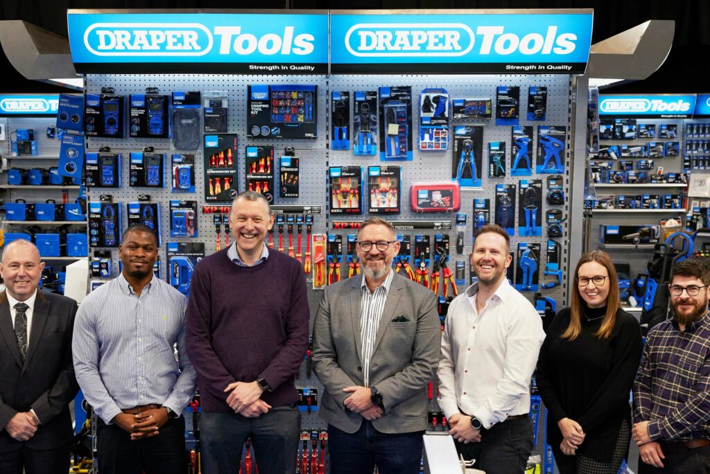 Draper's new appointments with CEO Matt Sheen in the centre