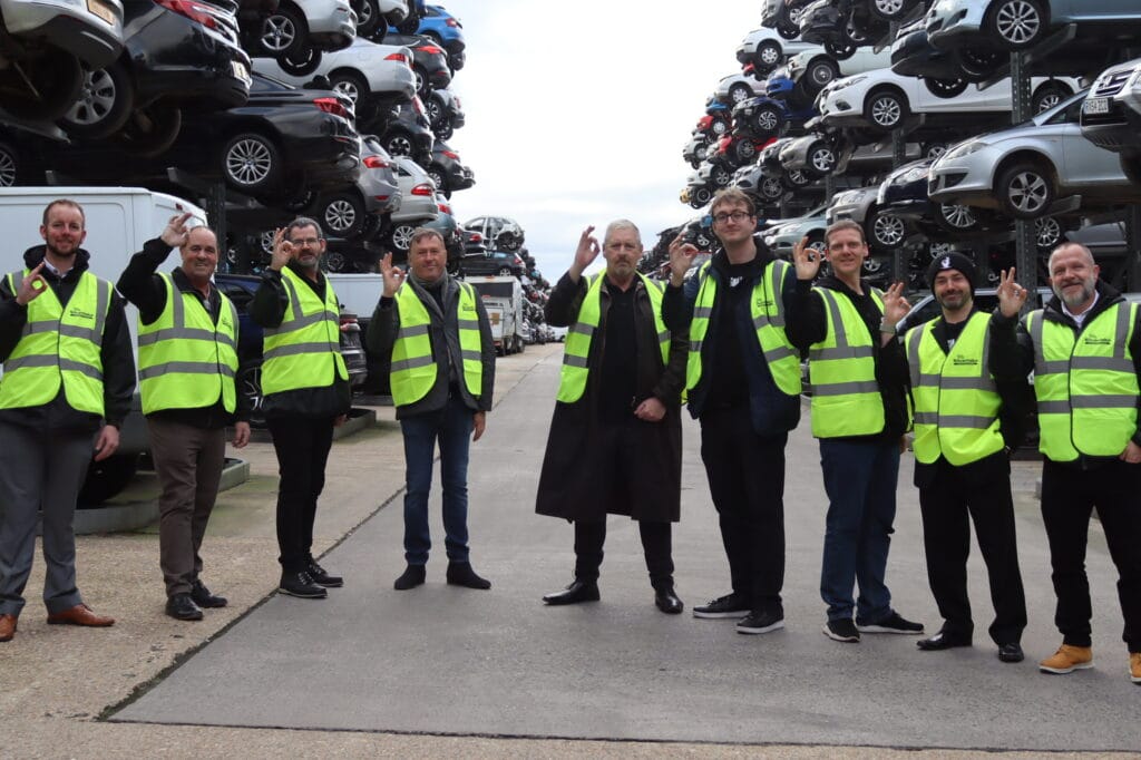 Andys Man Club visit Silverlake Automotive Recycling