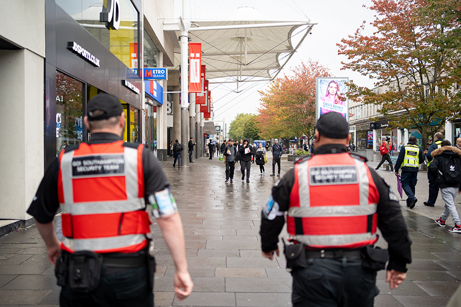 SABA Safer Business Action Days-oct23 patrol Go! Southampton