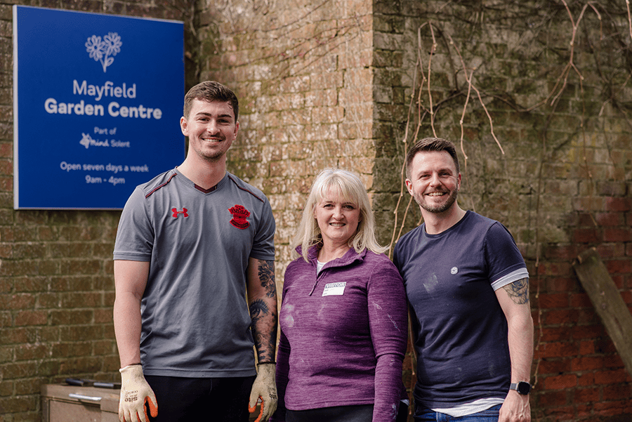 Solent Mind Mayfield Garden Centre volunteering Barratt Homes